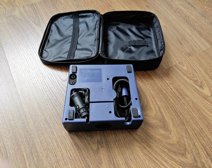 Kit compressor e reparação pneu auto