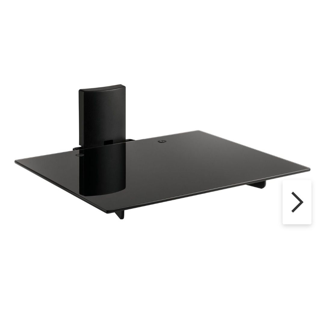 2 x Półka slimstyle MELICONI Audio-video Shelf Plus Czarny