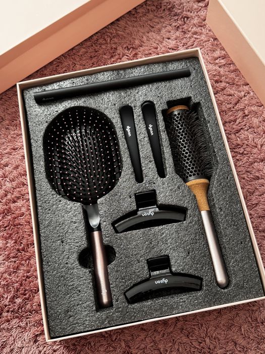 Подарунковий набір для волос від dyson Rose