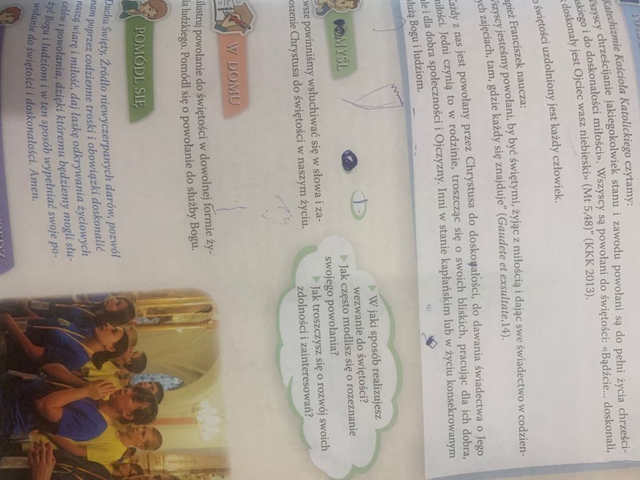 Książka do religii Mocą Ducha Świętego przemieniamy świat