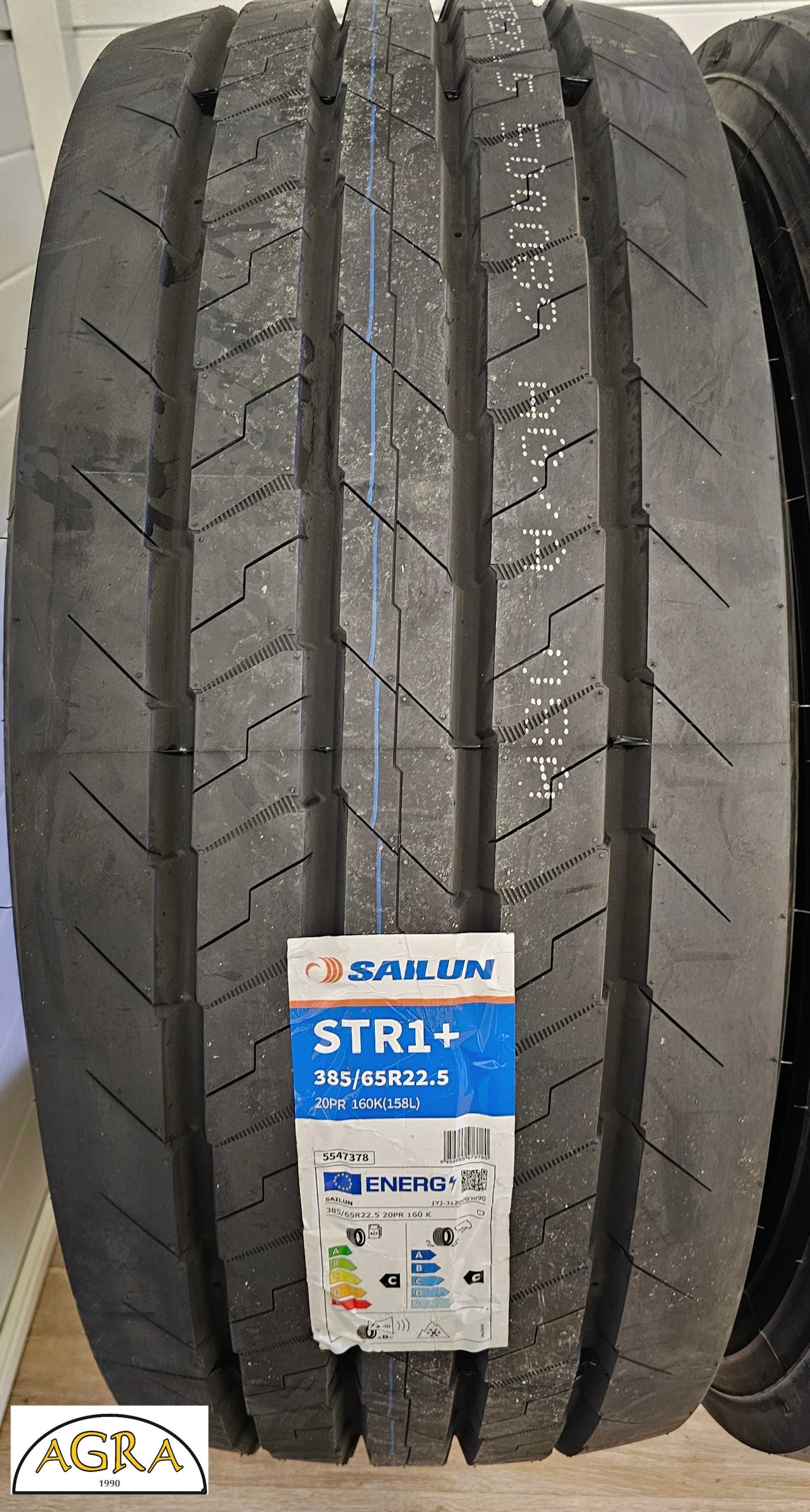 385/65R22.5 [1250netto] SAILUN  STR1+  nowa opony naczepa MOCNA opona