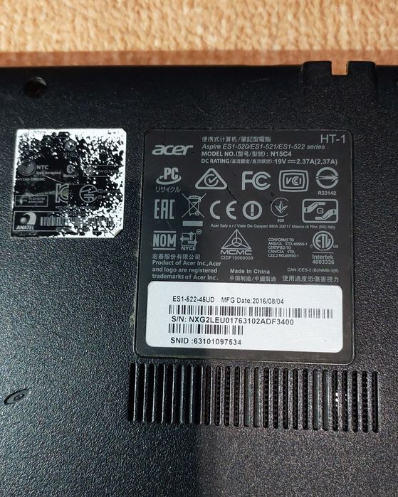 Ноутбук Acer Aspire