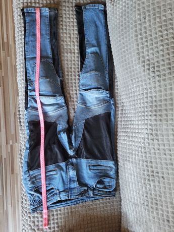 Spodnie motocyklowe z ochraniaczami  M/L