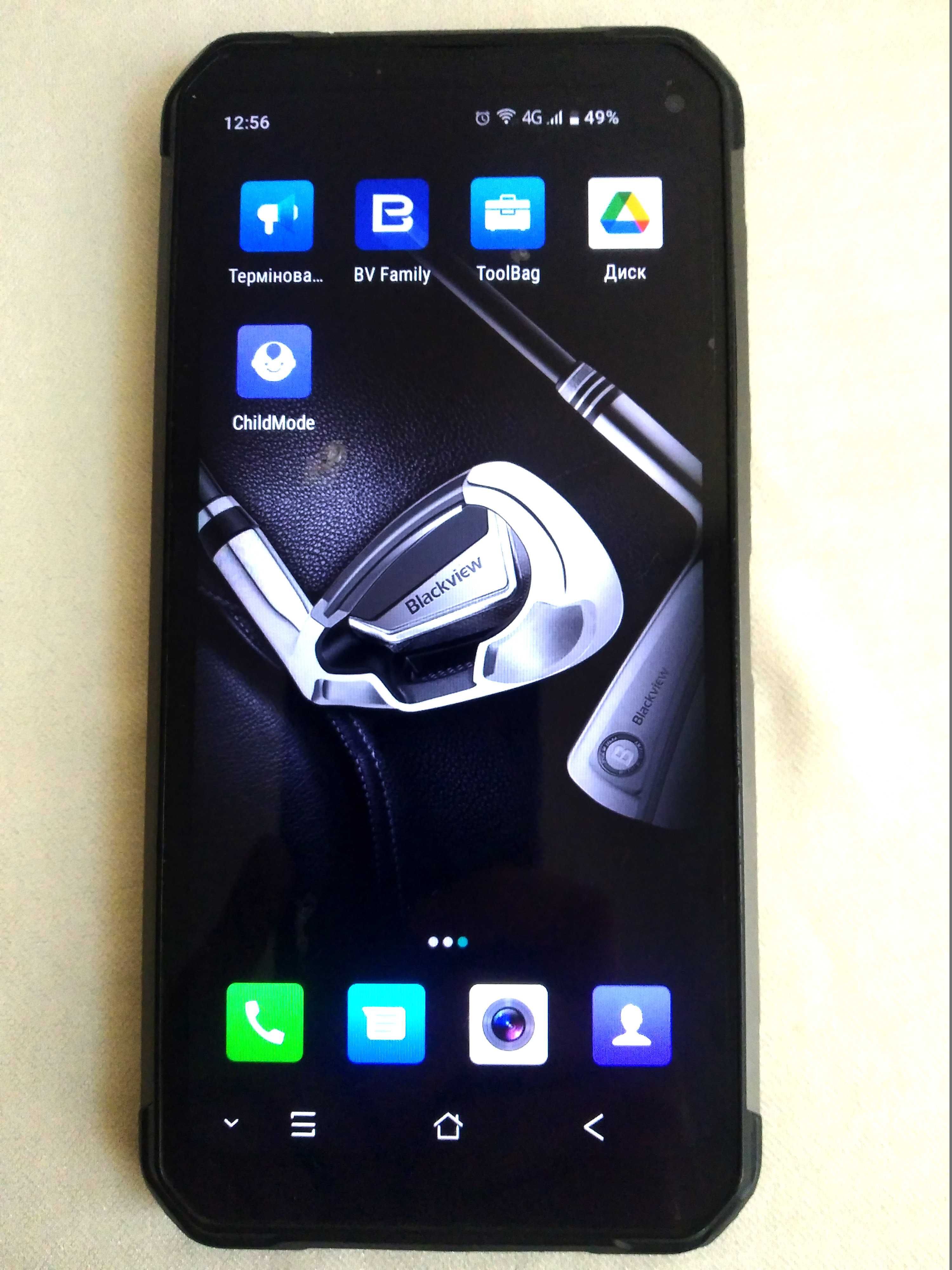 Blackview BV6100 Black Габаритний Супер