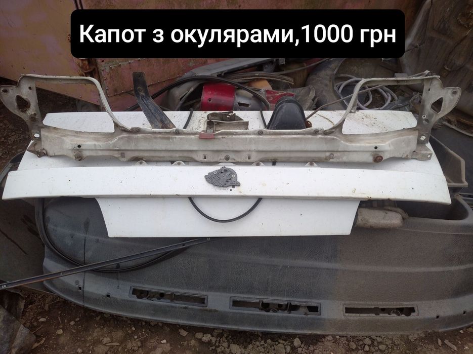Капот з окулярами Fiat Ducato