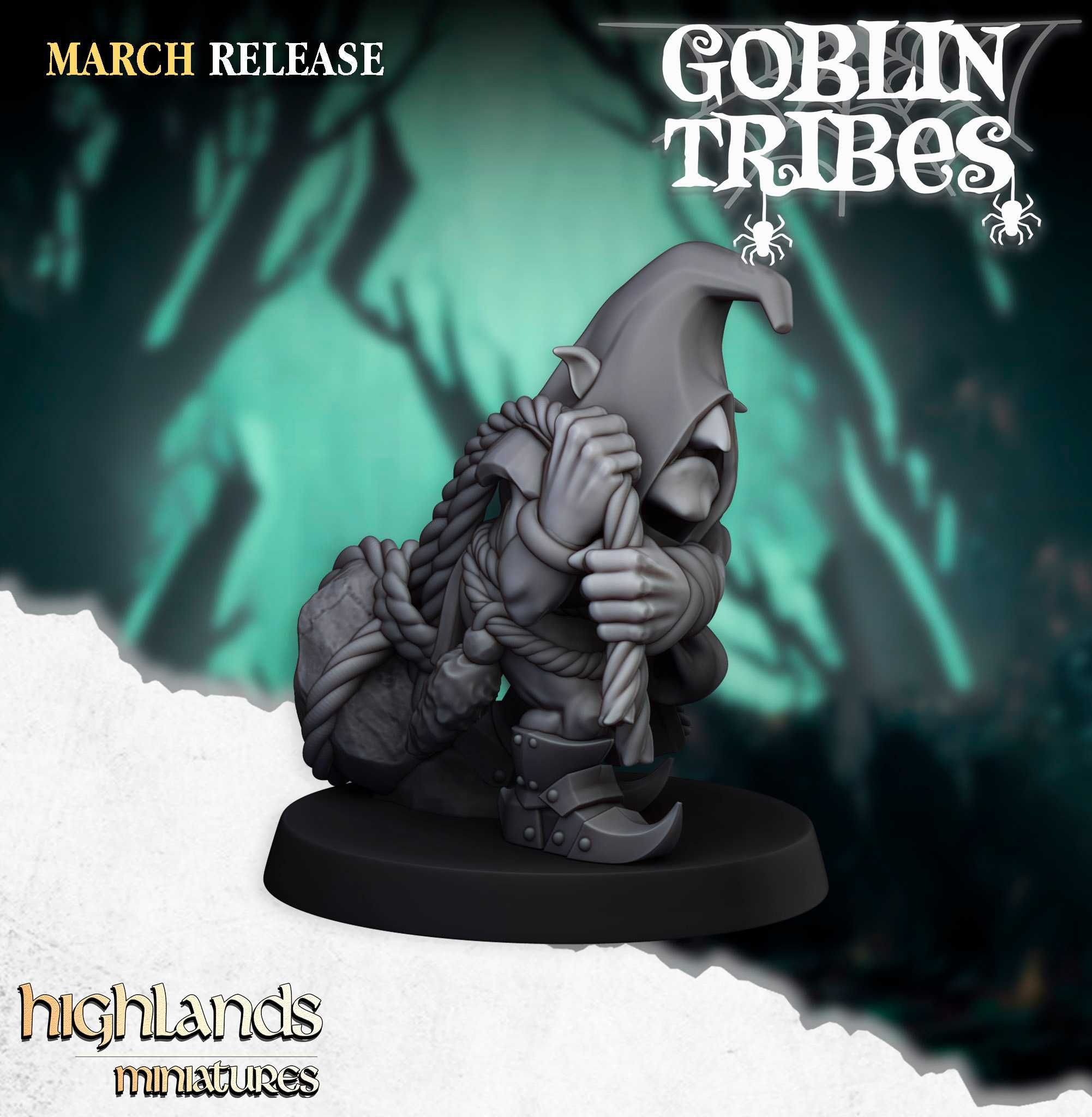 Swamp Goblins Stonethrowers - WFB ToW AoS - Highlands x5