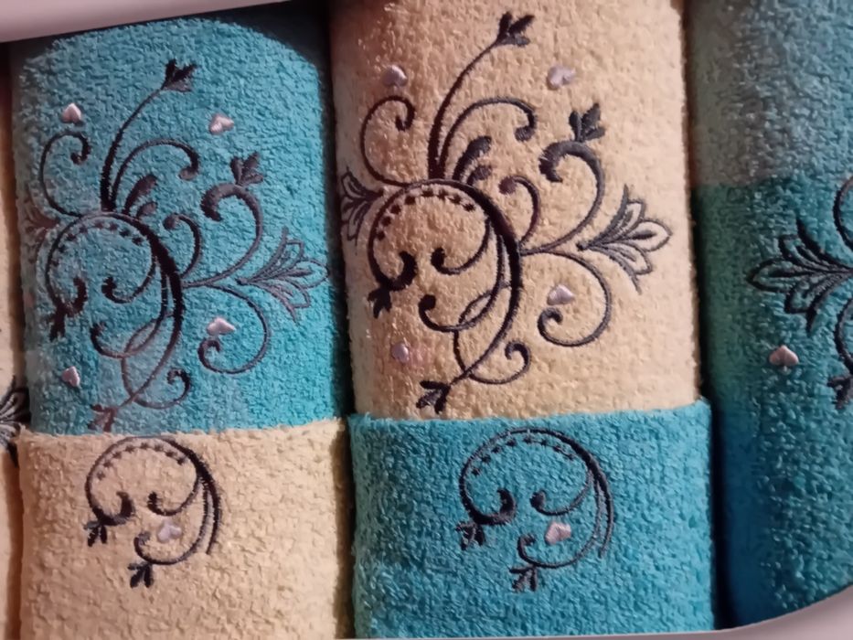 Komplet ręczników na prezent 6 sztuk