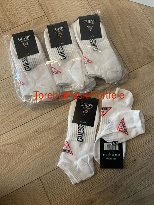 Nowe skarpetki Guess.