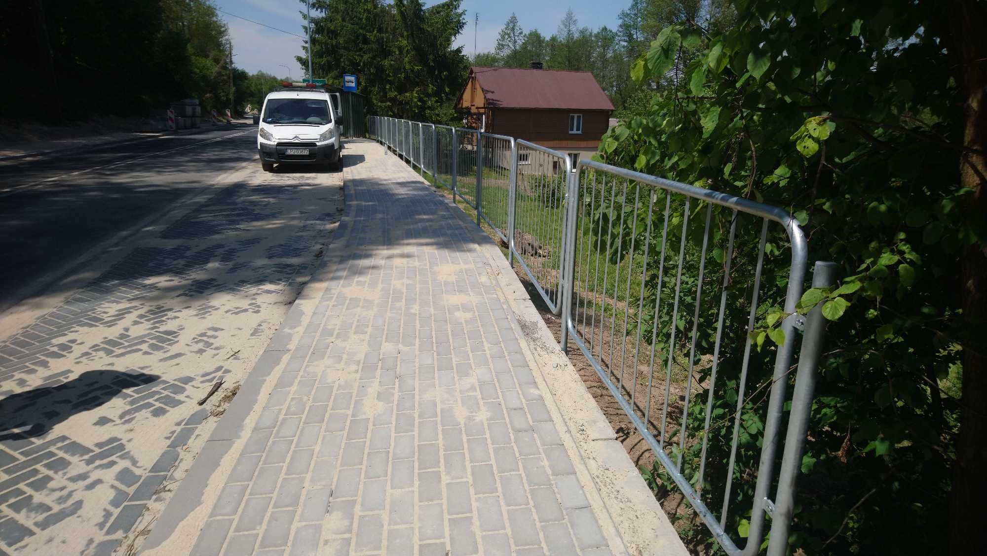 Barierki ogrodzenia drogowe chodnikowe blokady U11a U12a typ lubelski