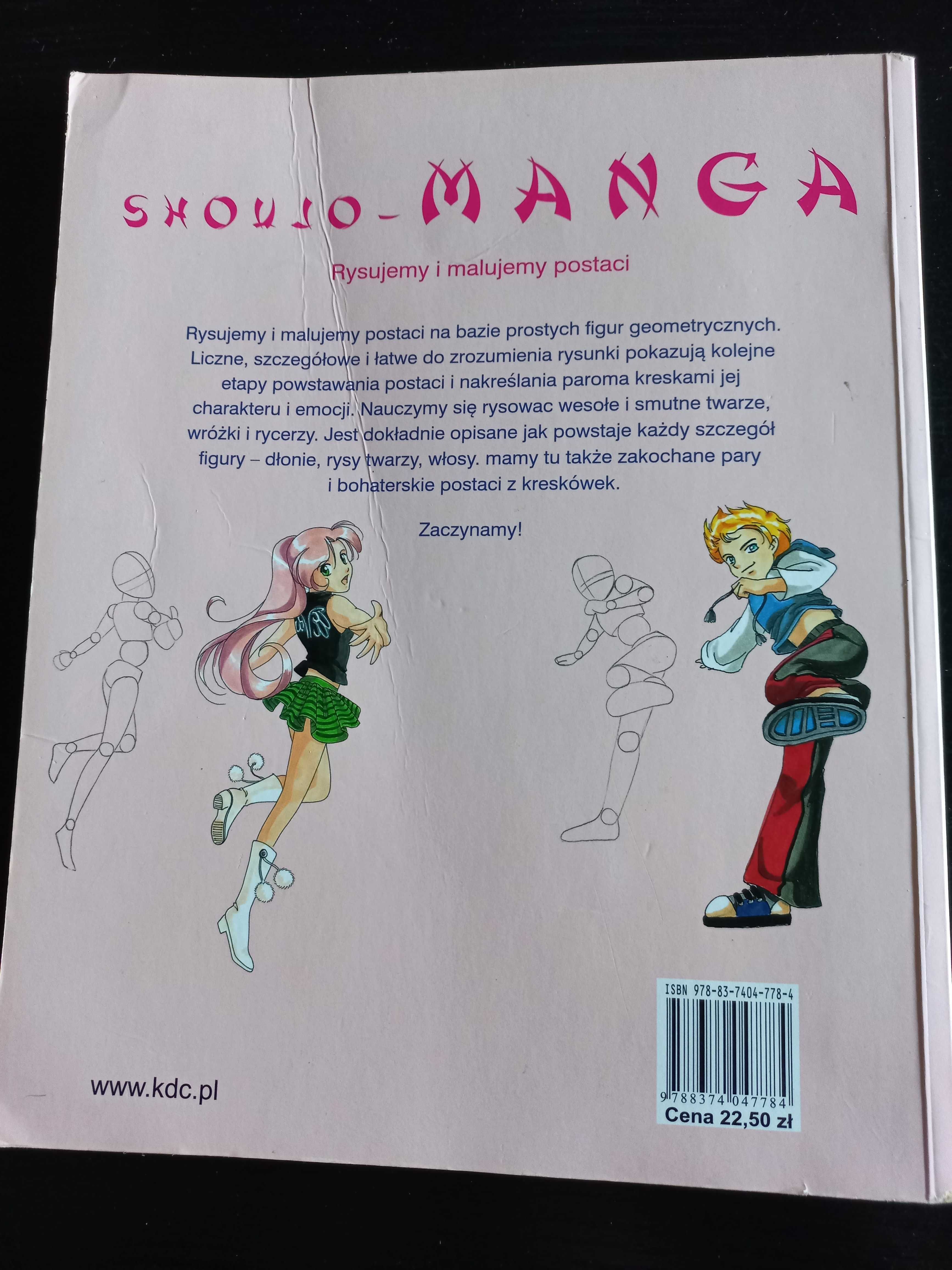 Manga dla początkujących. Rysujemy i malujemy postaci.