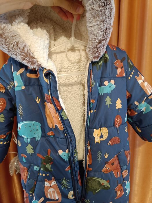 Зимовий комбінезон на 9-12 місяців