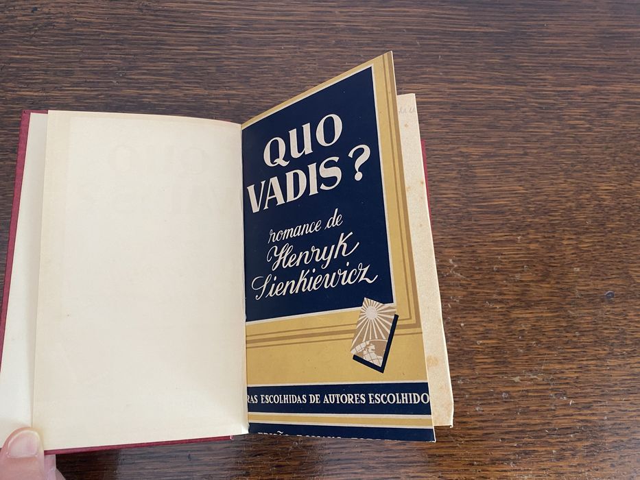 Quo Vadis ?, 2ª edição revista – 1951 de Henryck Sienkiewicz