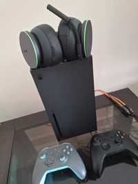 Konsola XBOX Series X 1TB + 2x pad + słuchawki bezprzewodowe