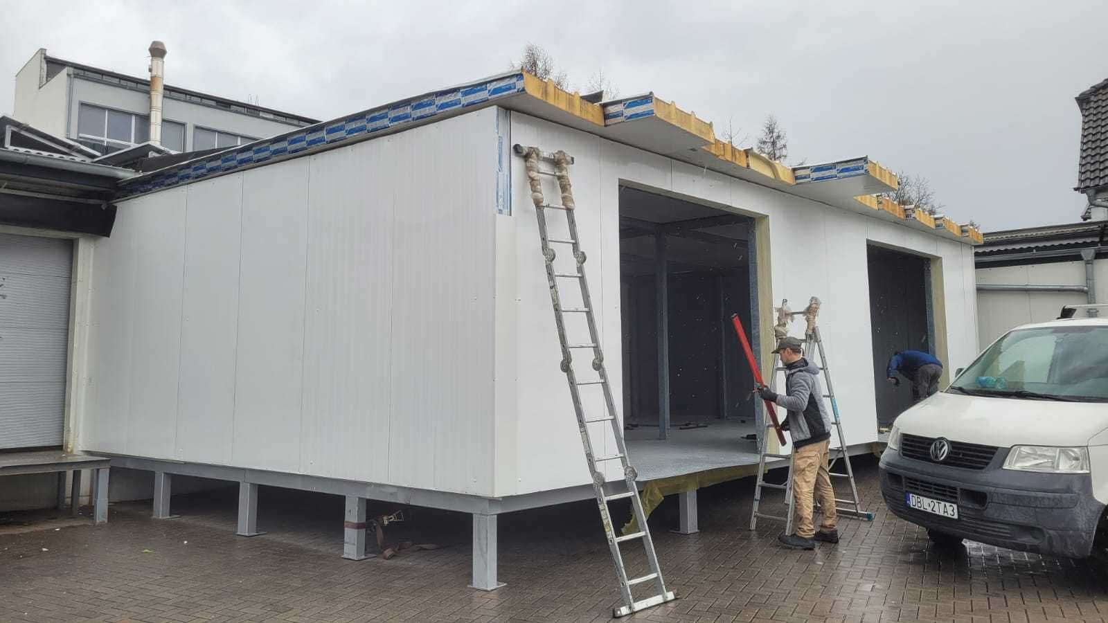 Kontener chłodnia mroźnia 6x10x3m 60m²