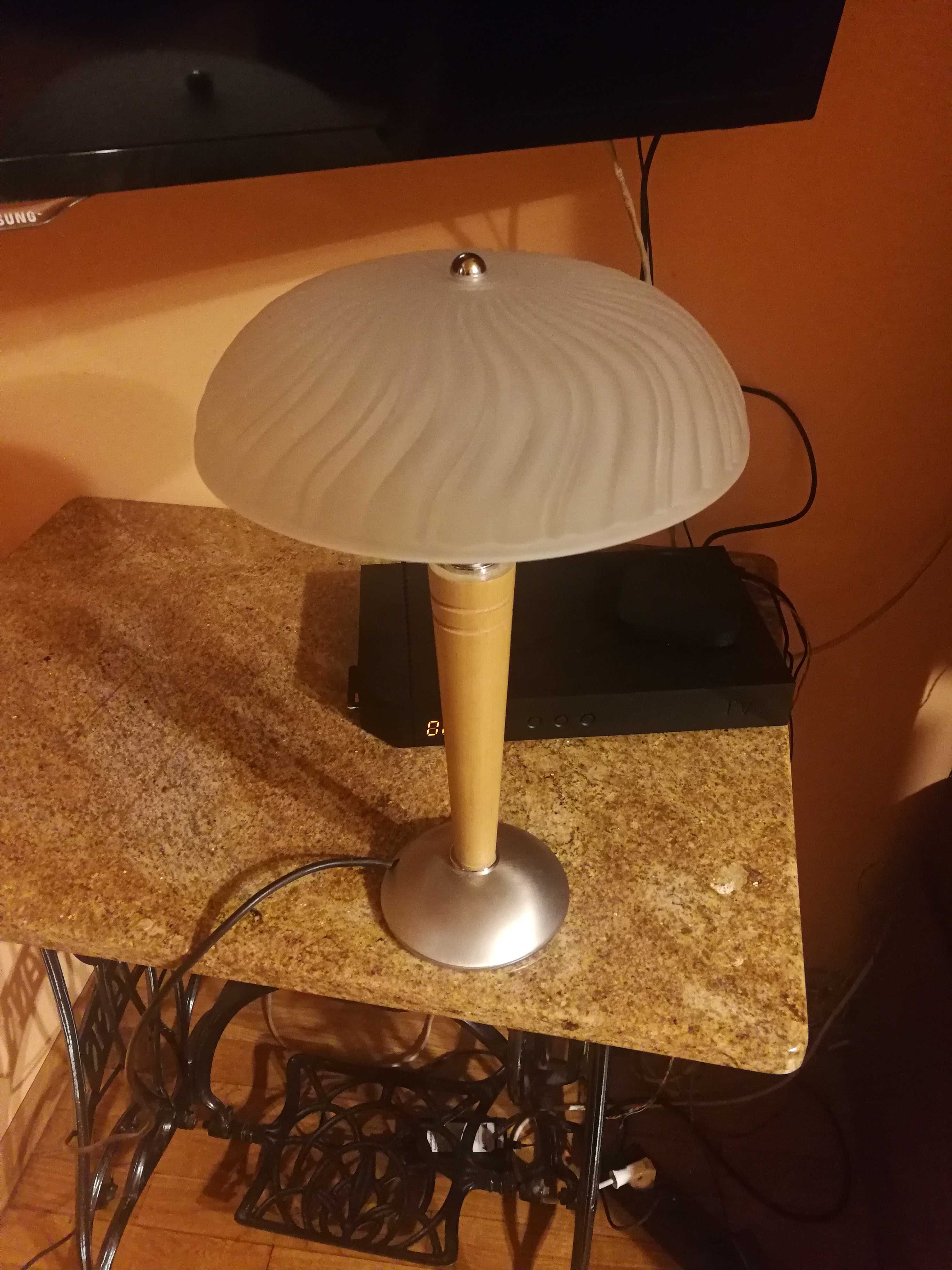 Lampa Biurkowa stylizowana 2 żarówkowa