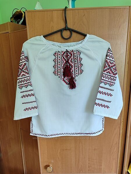 Вишиванка для дівчинки 5-7 р.