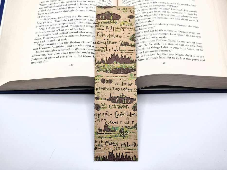 Marcador de Livros Bookmark Senhor dos Aneis 3D