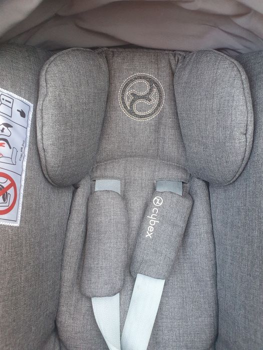 Vendo ovo cybex cloud z ganga cinzento e isofix