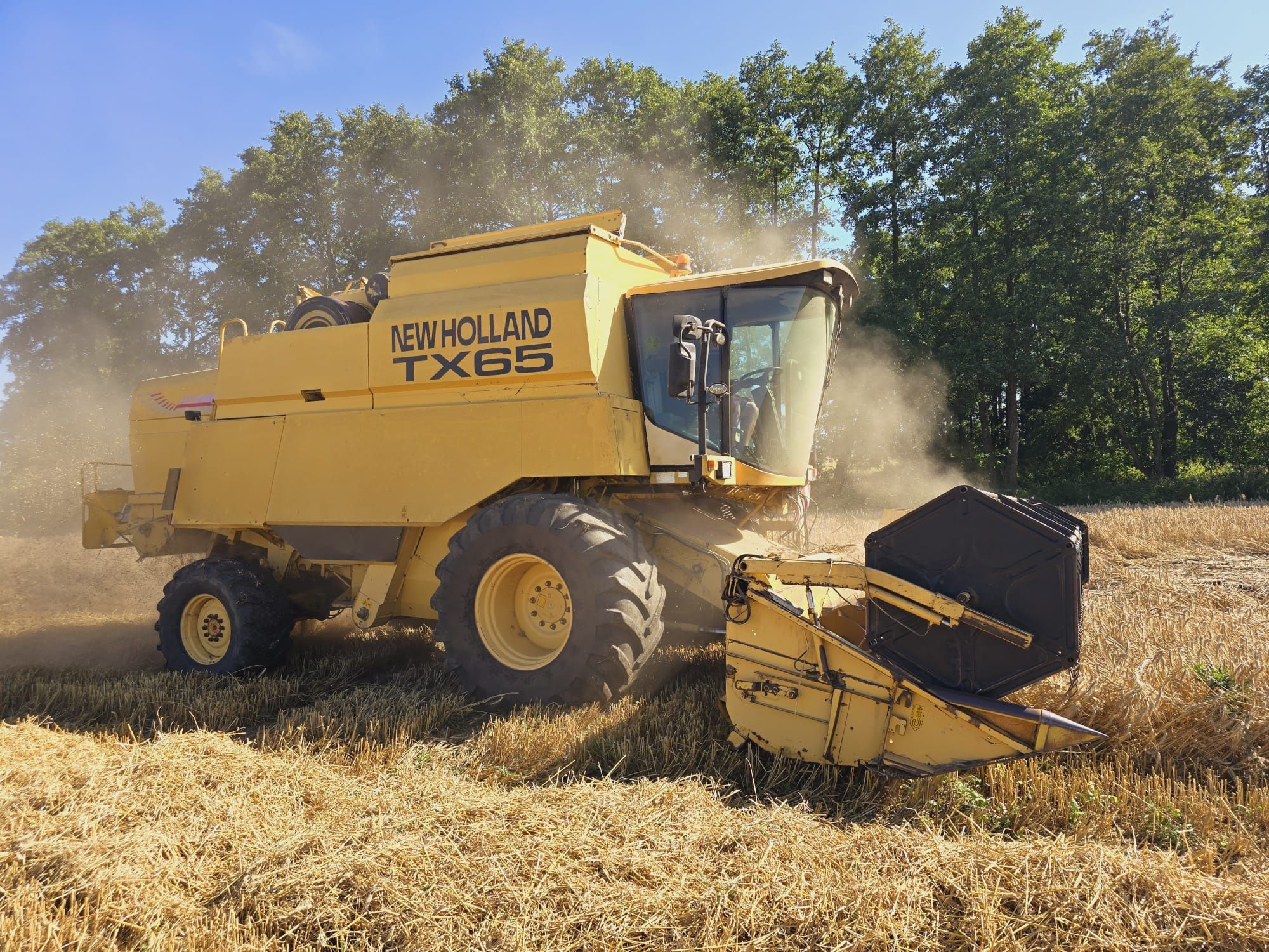 New Holland TX 65 PLUS napęd 4x4 heder 5m sprowadzony (62,64,66,67,68)