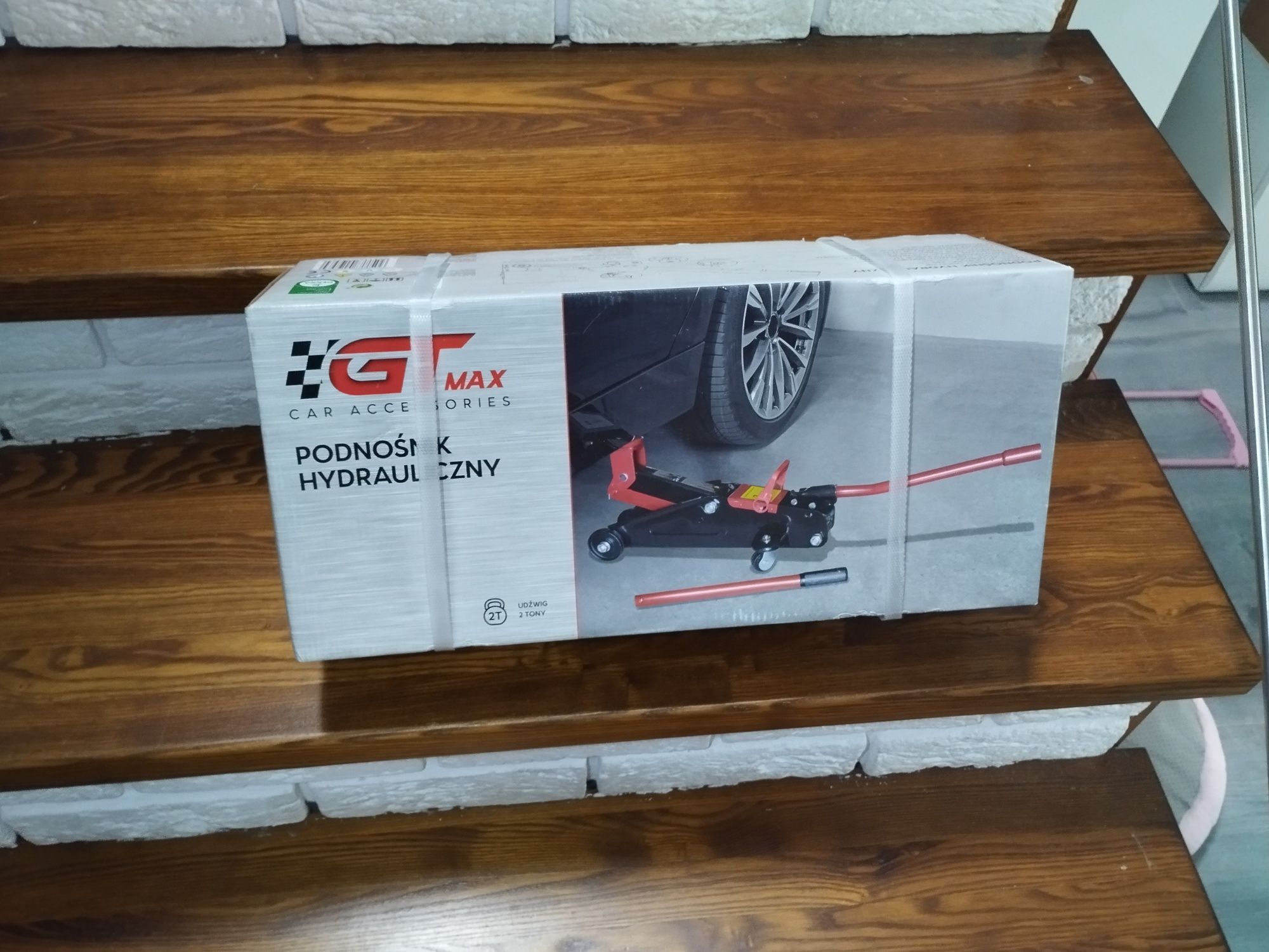 Nowy Podnośnik hydrauliczny 2 tony (t). GTMax