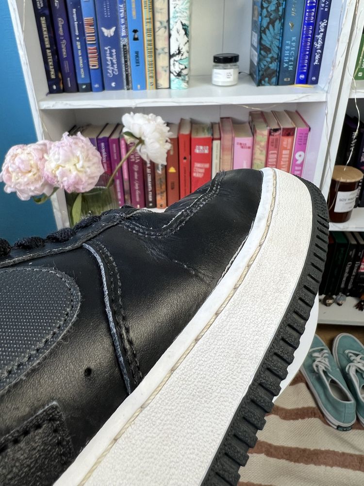 Nike air force 1 кросівки найк айр форс 1 кеди шкіряні чоловічі
