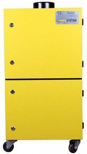 Odciąg do spawarek Moc ssąca: 2000 m3/h Powystawowy