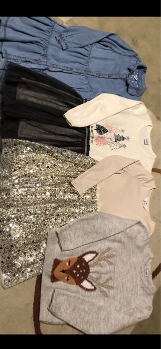 Одяг для дівчаток Walkiki, Cool Club, H&M (р 122,128,134)