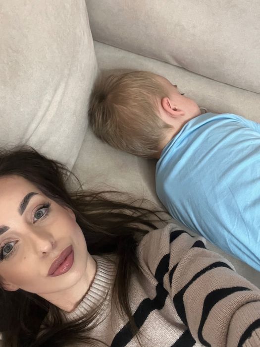 Sukienka maxi studniówka wesele niebieska XS