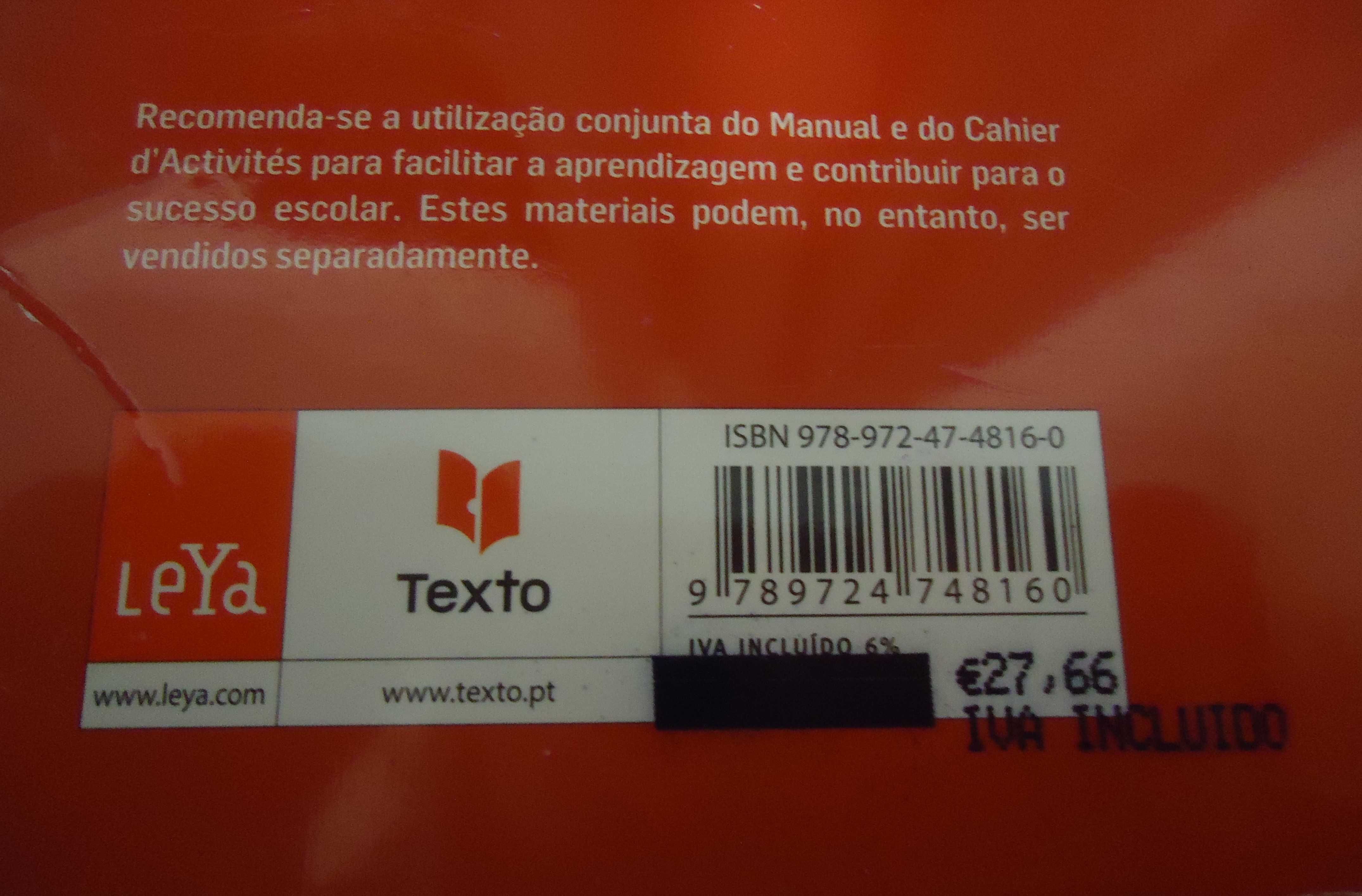 Manual Escolar - Le Nouveau . FR - Francês - 10ºAno - Texto Editora