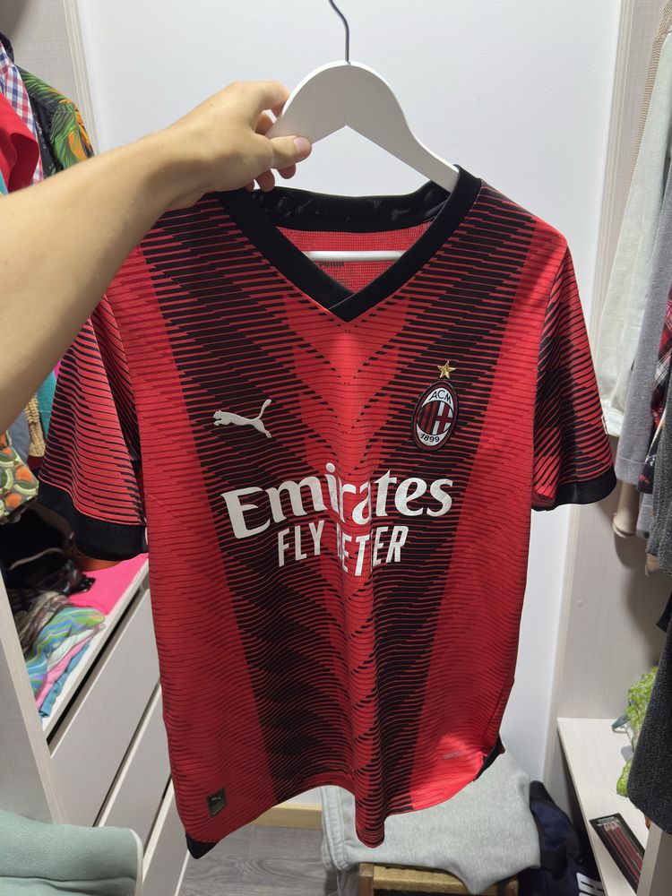 camisa de futebol flamengo 22/23 e camisa milan 23/24