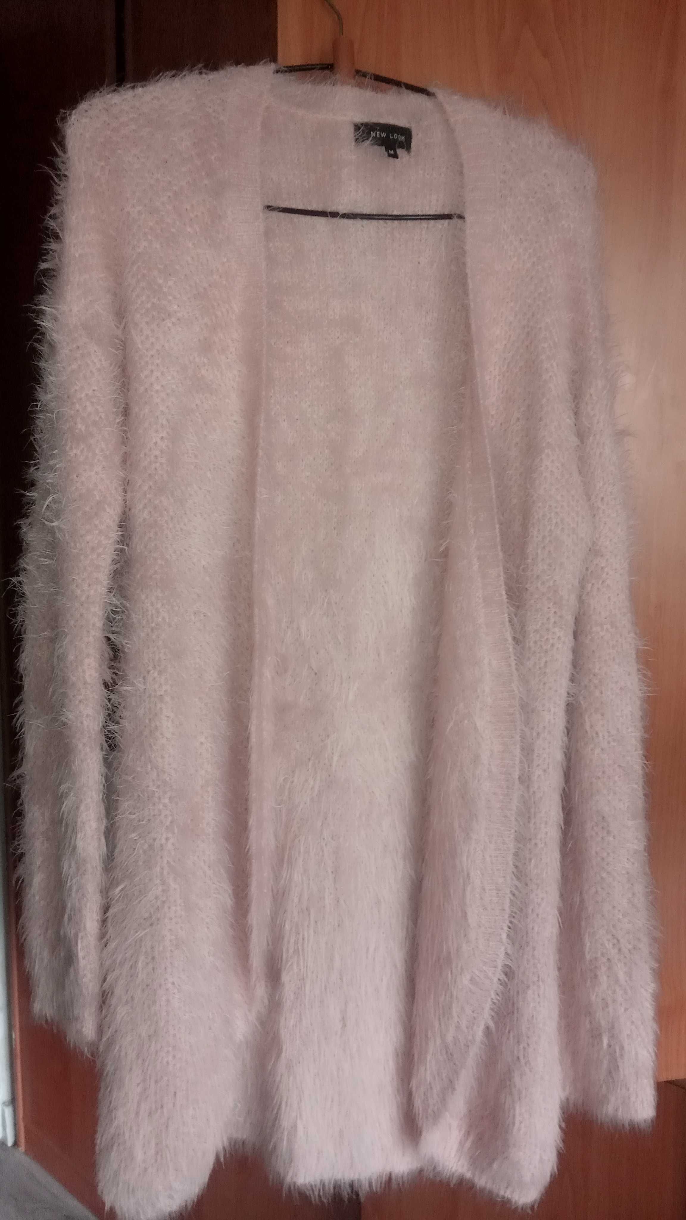 New look Nowy kardigan milutki długi sweterek roz M roz.od 36-40