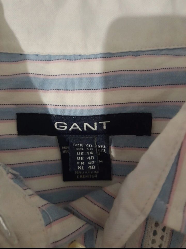 Camisa Gant Tamanho 42 (XL)