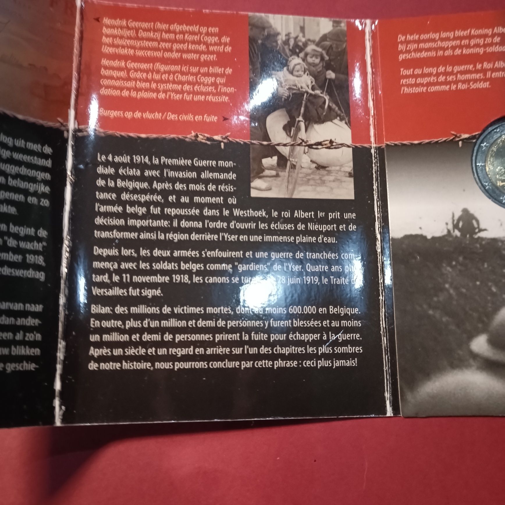 Moeda Coincard BÉLGICA 2014