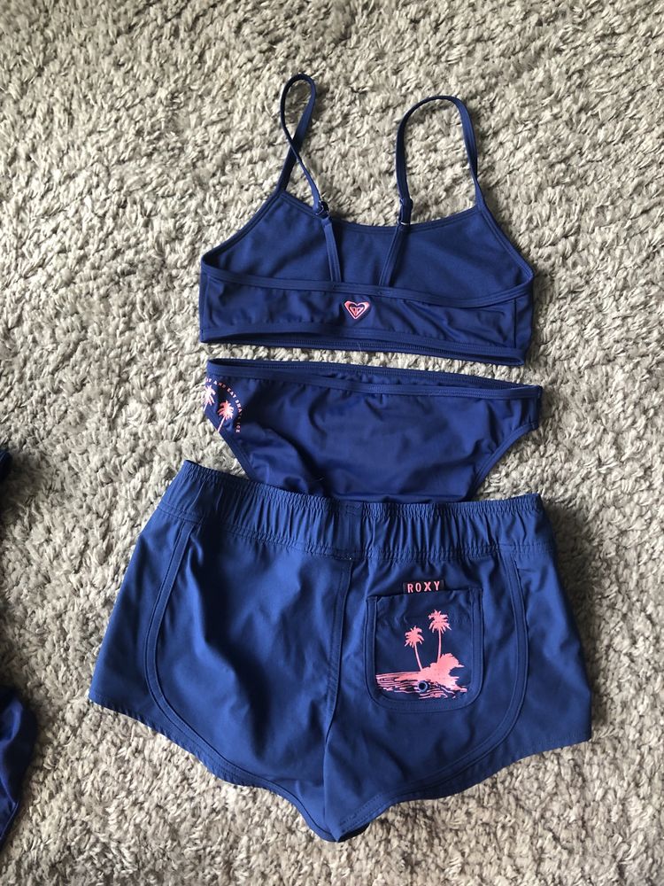 Dwuczęściowy kostium kąpielowy Roxy 12-14 lat