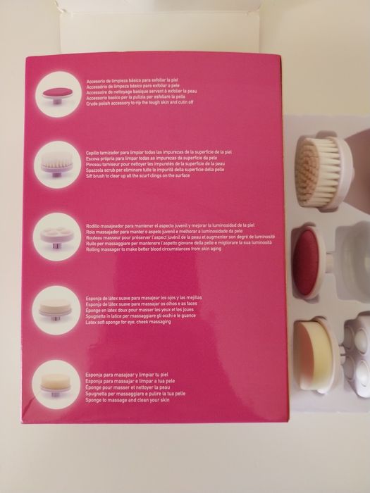 Escova de limpeza facial