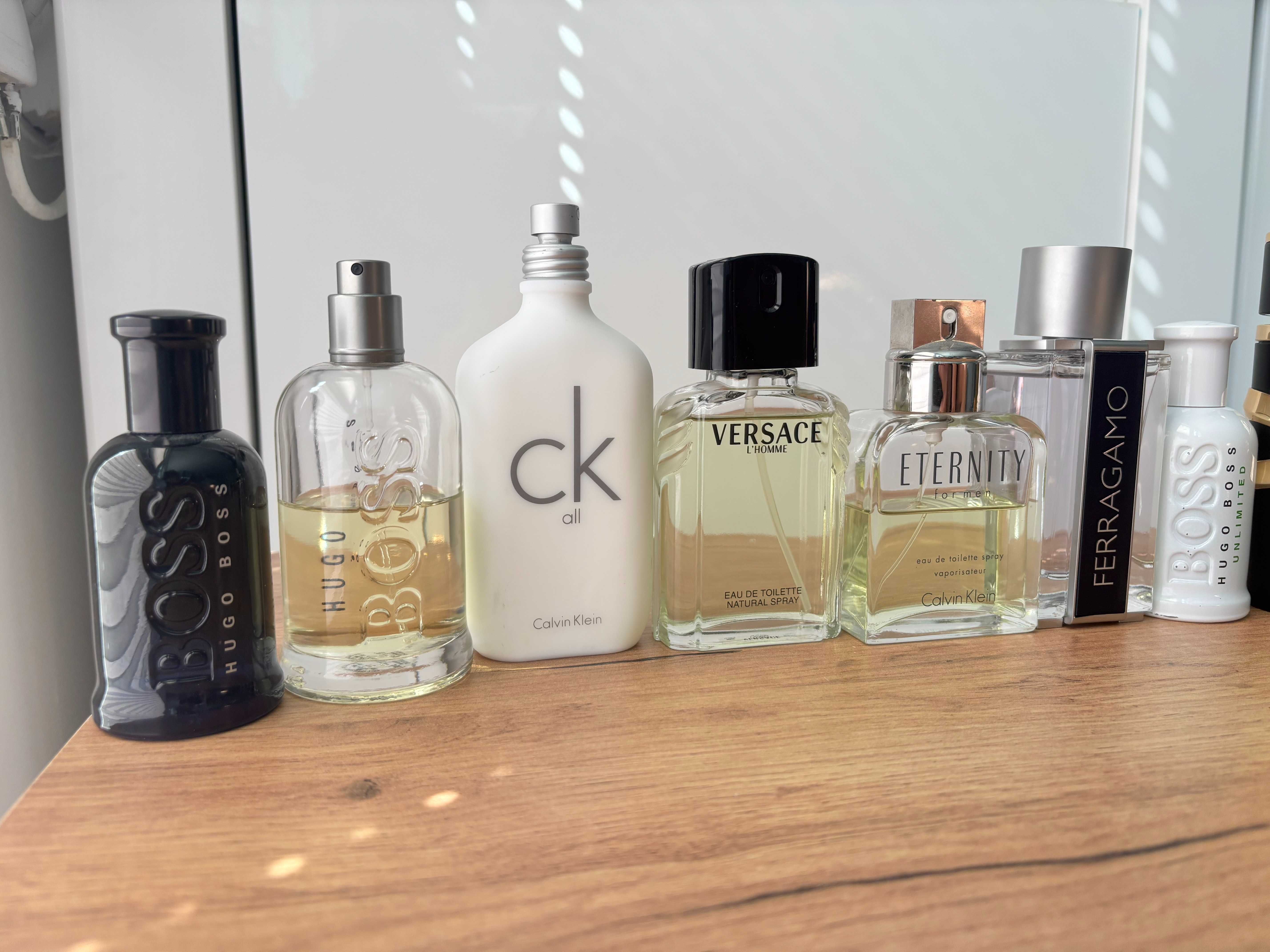 Perfumy - Versace Boss Davidoff itp. - oryginalne, po sztuce ew całość