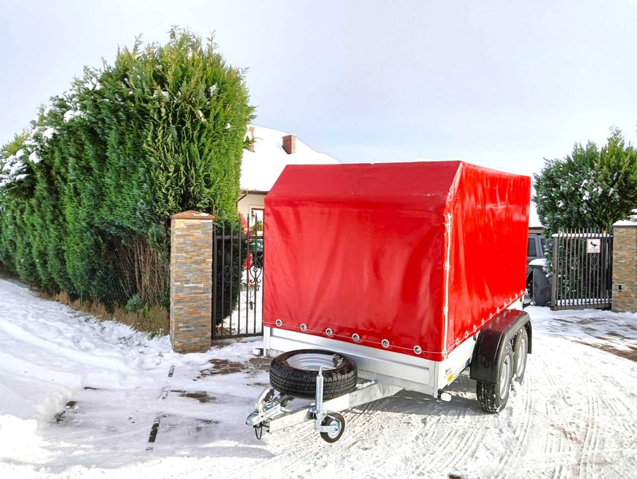 Wypożyczalnia Diament Przyczepa 306x156x40+120 DMC 750KG