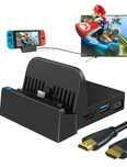Док-станція NOPWOK з кабелем HDMI, док-станція для перемикання на теле