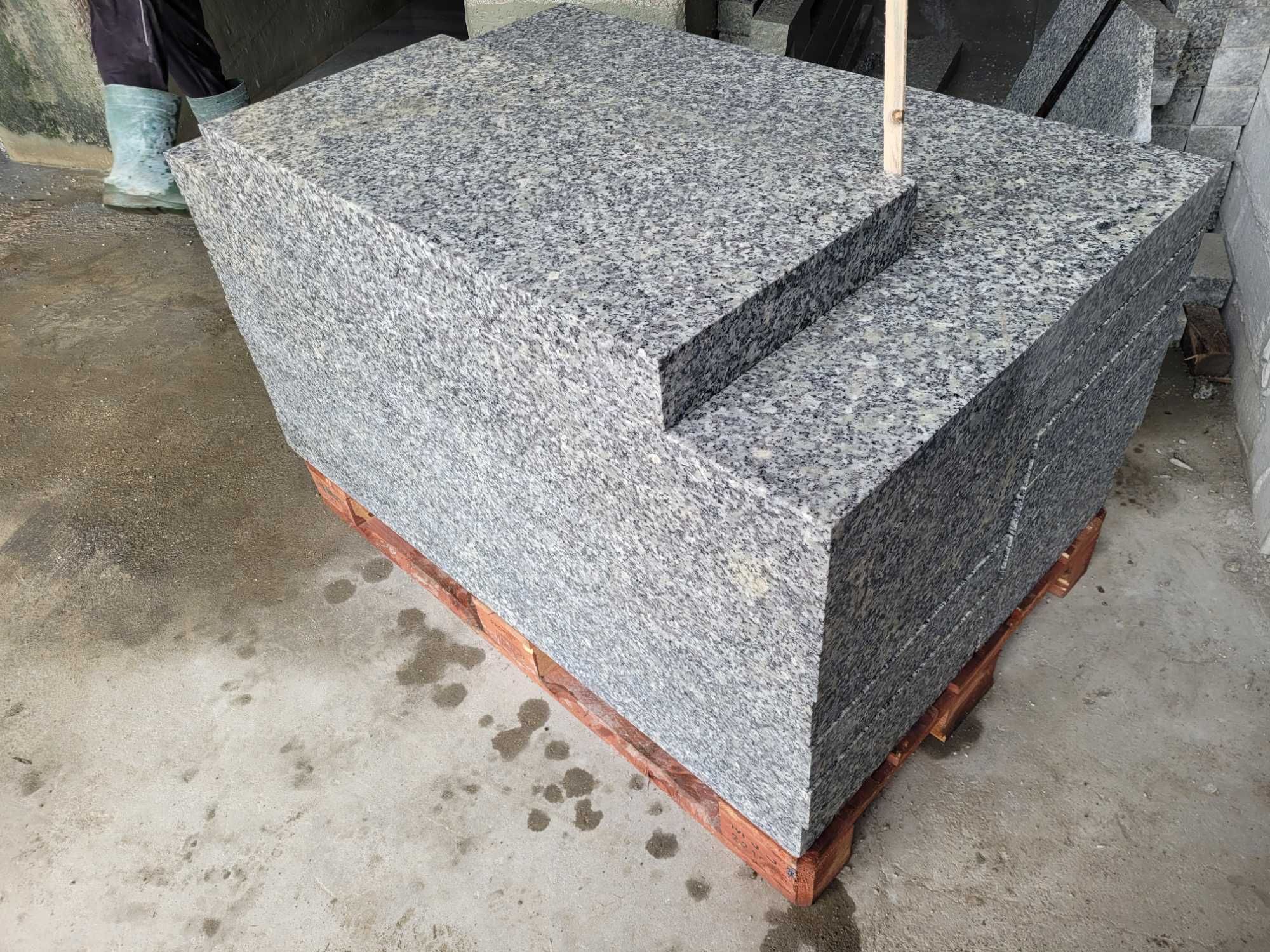 Płyty granitowe 60x40x3 płomieniowane/ Polski granit /Producent