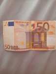 Banknot kolekcjonerski 50 euro 2002r seria x