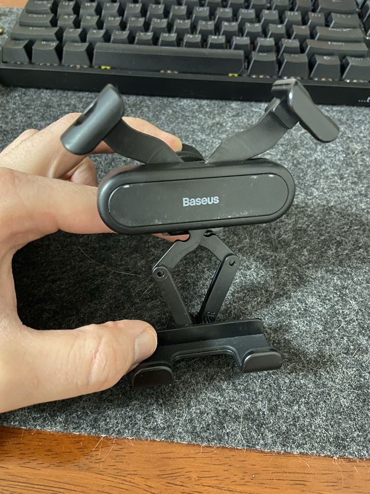 Автотримач Baseus Stable Gravitational Car Mount Lite Black