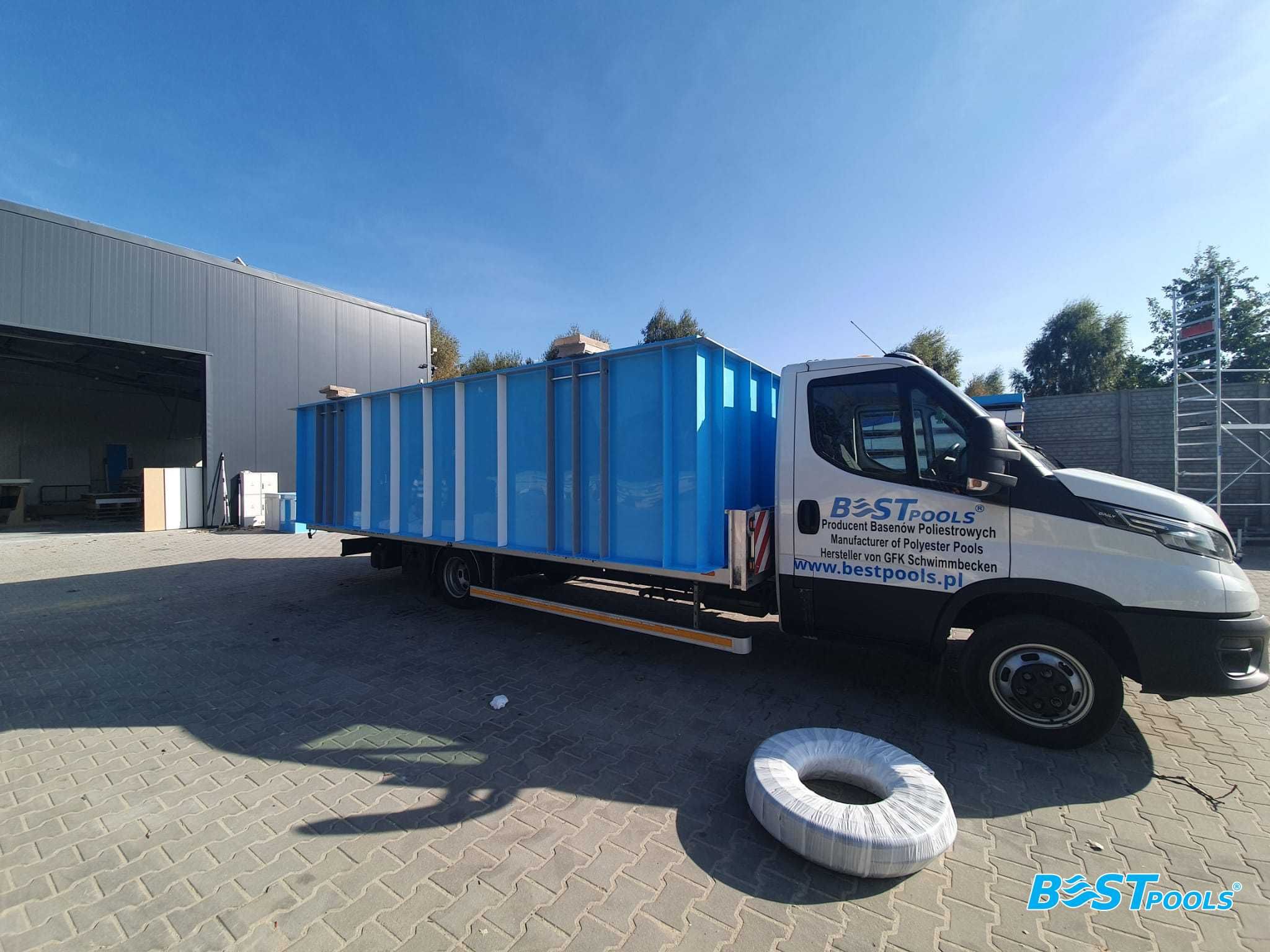 basen SANTORINI 7x3x1.55m z filtracją - producent Bestpools