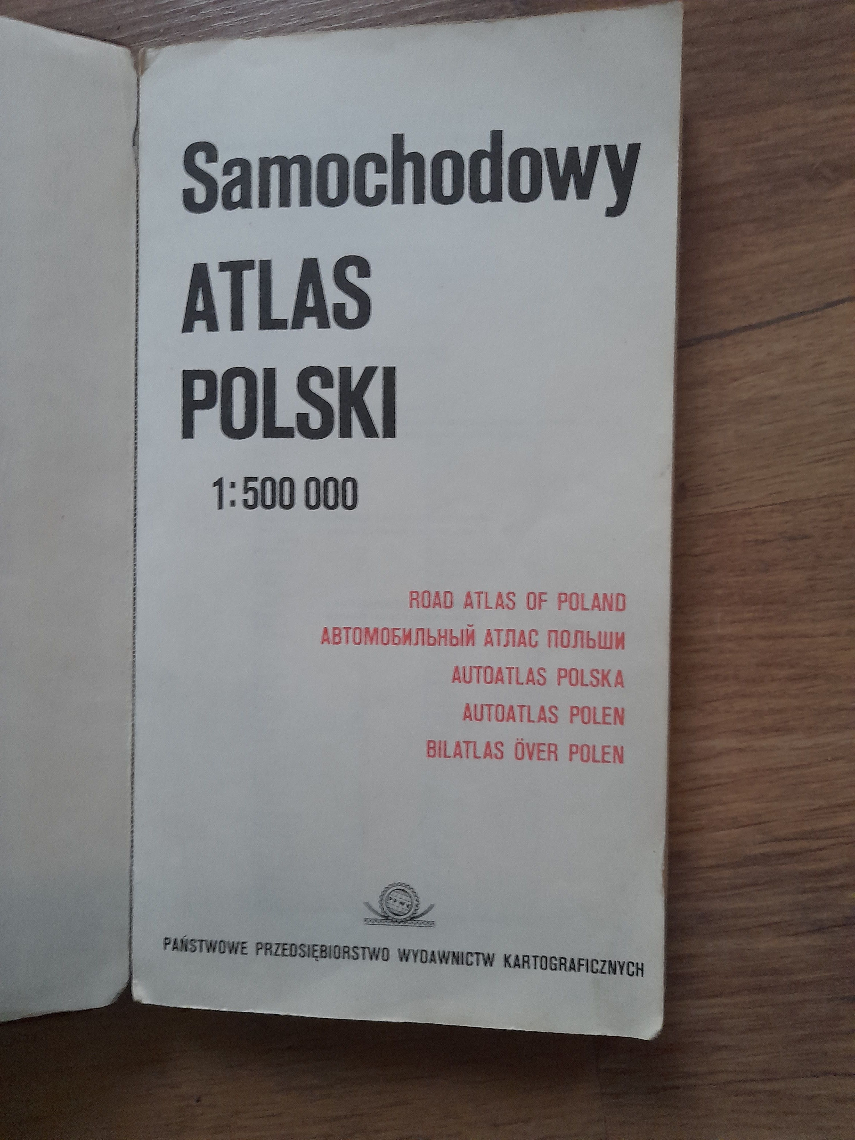 "Samochodowy atlas Polski"