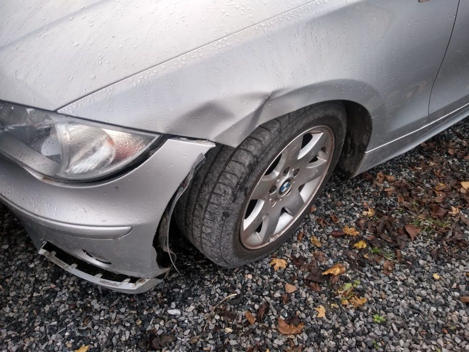 Maska błotnik zderzak drzwi BMW E87 titansilber