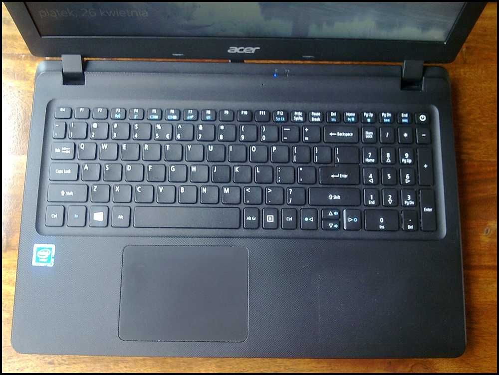 Laptop Acer ASPIRE ES1-533 Intel Celeron/RAM 8GB/Dysk 500GB Torba kpl