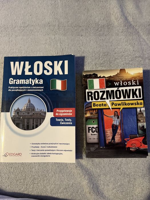 Książki do nauki języka włoskiego - gramatyka i rozmówki