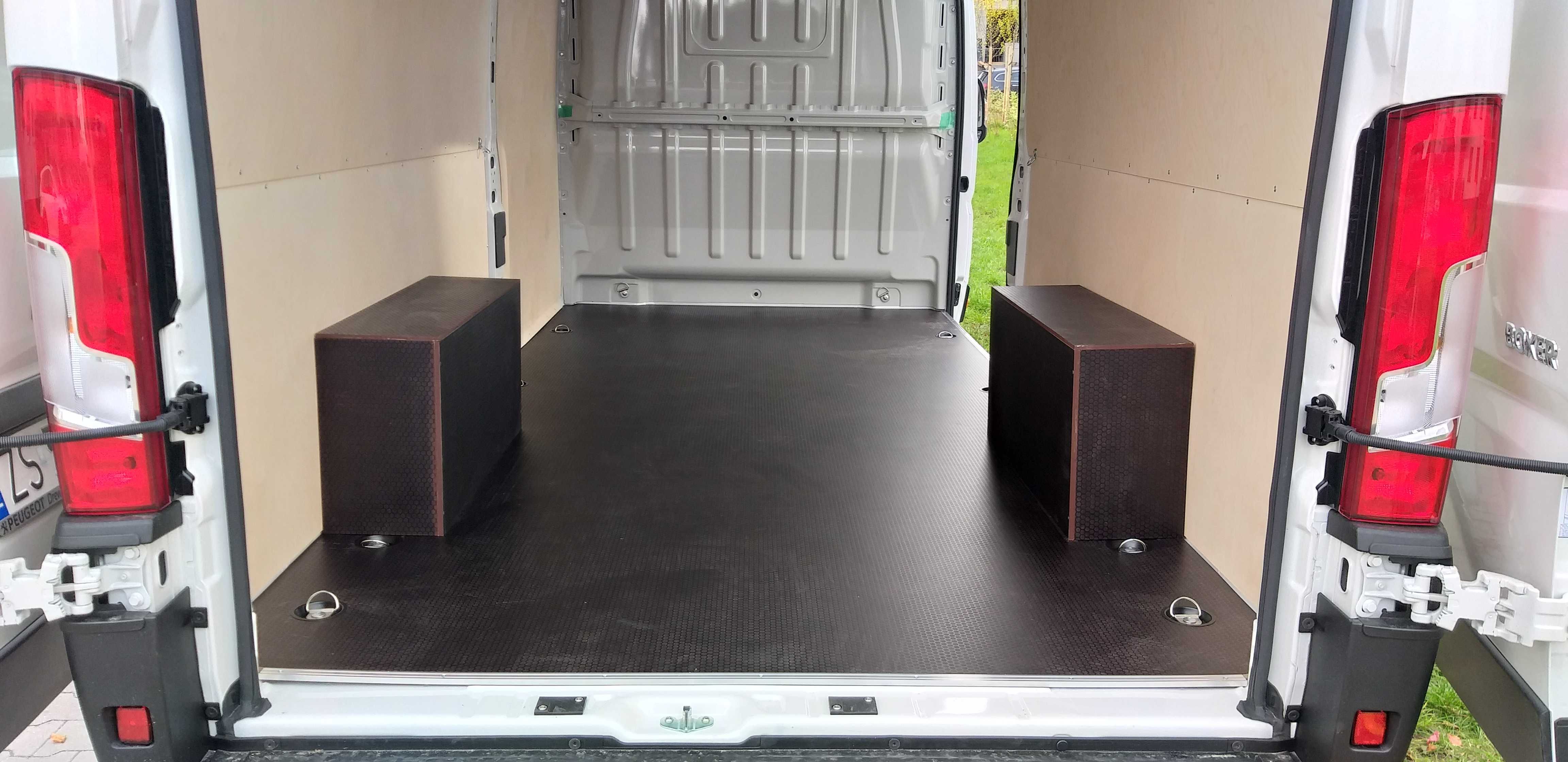 Zabudowa busa, zabudowy busów Fiat Ducato L3H2 podłoga, boki, nadkola
