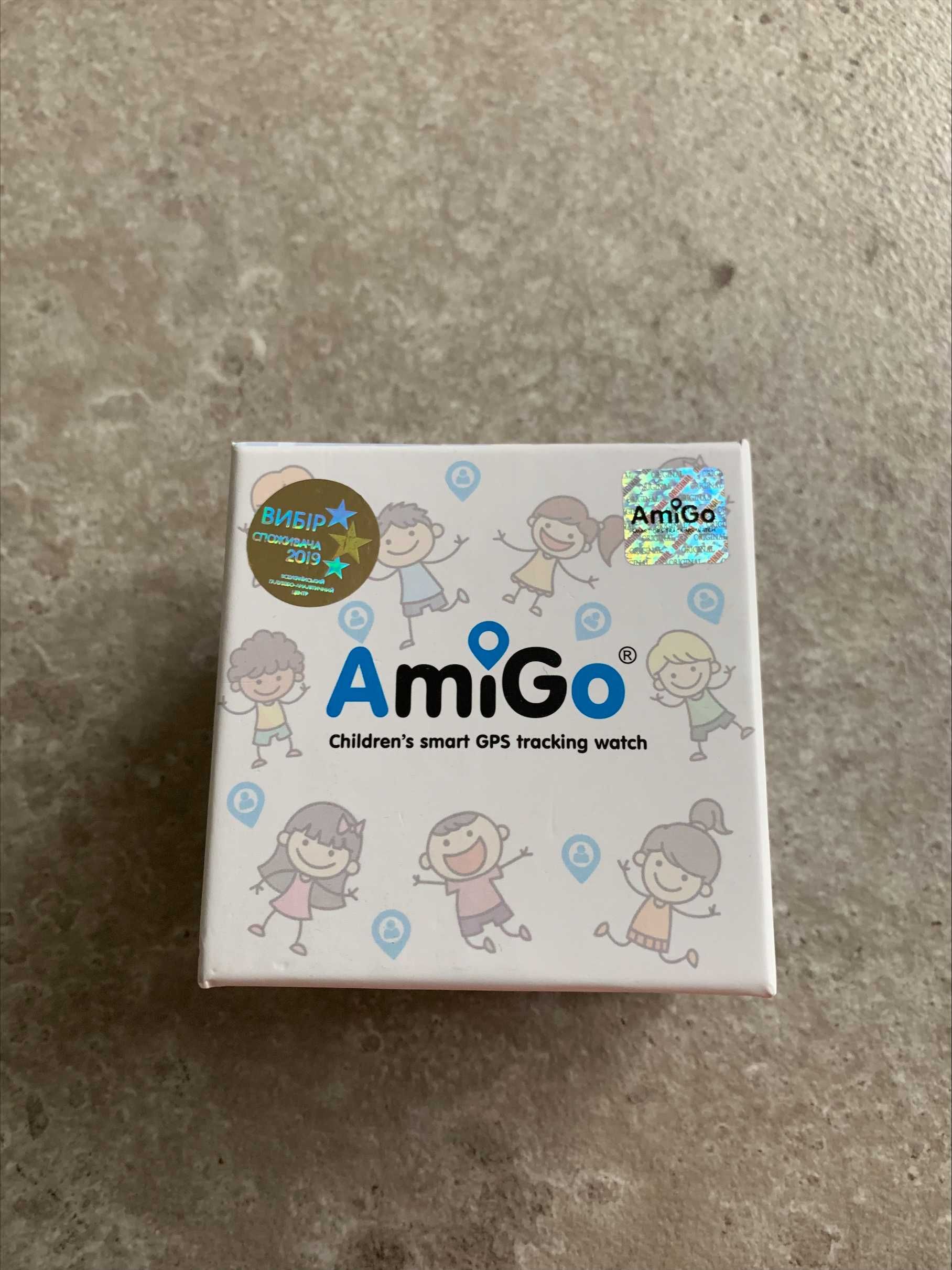 Смарт-часы детские AmiGo GO001 iP67 Blue