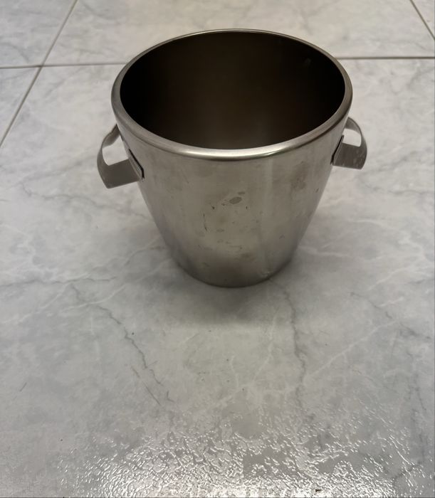 Balde de gelo em inox