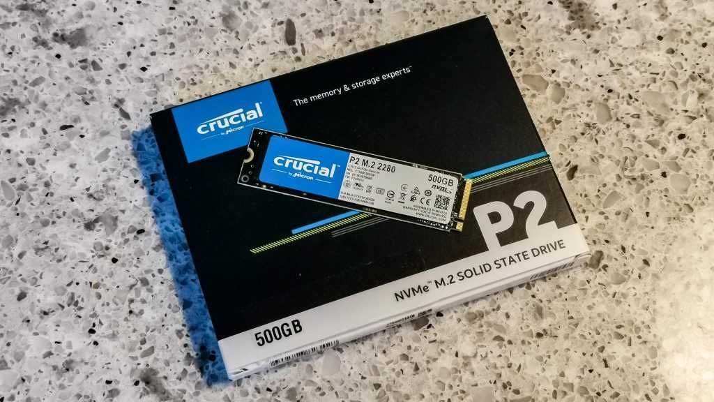 Crucial P2 NVMe SSD 500GB